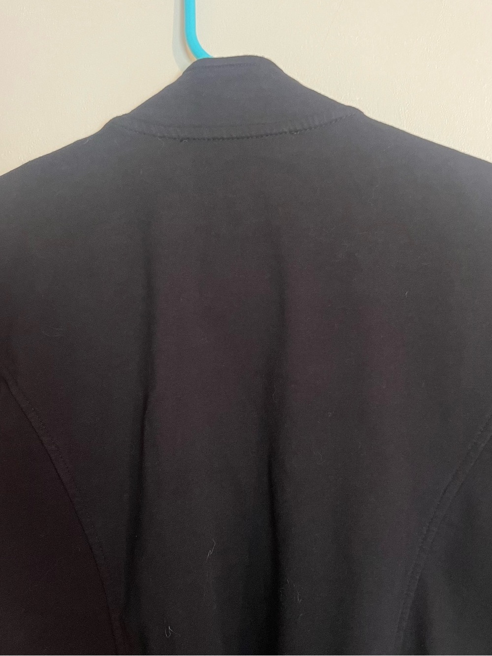Tommy Hilfiger Black Military Style Blazer with White Trim and Silver Buttons - Picture 9 of 9